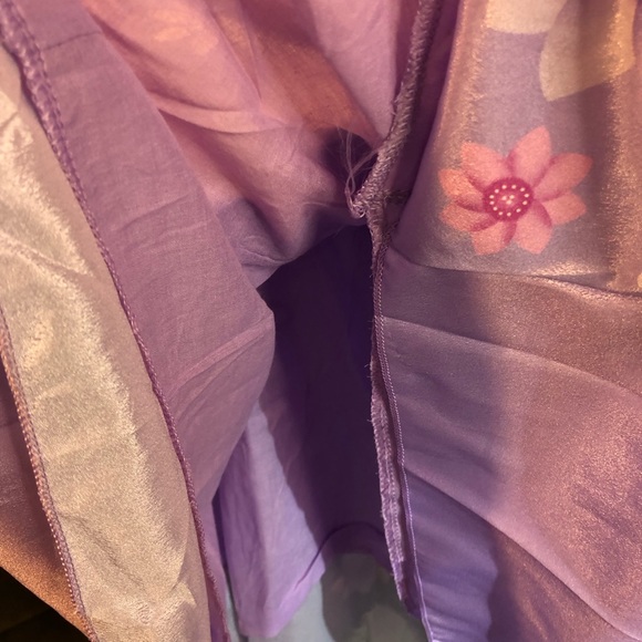 Encanto Isabela Dress Costume size 140/8-10 Sheer sleeves Pearl accents lined - Picture 6 of 7